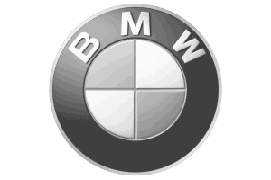 BMW logo gris